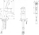 Promo Смеситель для раковины Line F15299C-2 – фотография-4