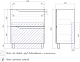 Vigo Тумба с раковиной Neo 700-0-2 белая – картинка-23