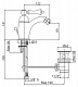 Cezares Смеситель MARGOT-BSM1-02-Bi для биде – фотография-5
