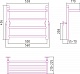 Стилье Полотенцесушитель Универсал-54 500х500 – фотография-4