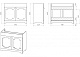 Misty Тумба с раковиной Элис 100 бежевая патина – картинка-22