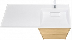 Акватон Мебель для ванной Лондри 60 R дуб сантана – фотография-3