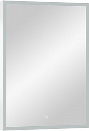 Continent Зеркало Frame White Led 600x800 – фотография-4