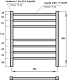 Point Полотенцесушитель электрический Веста П7 500x600 PN70756BR бронза – картинка-6