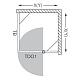 Roltechnik Душевая дверь "TDO1 1000" brillant – картинка-26