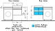 СанТа Мебель для ванной под стиральную машину Марс 120 R 1 ящик подвесная белая – картинка-29