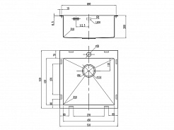 Zorg Кухонная мойка Inox PVD SZR-51 BRONZE – фотография-2