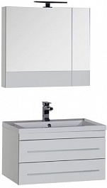 Aquanet Мебель для ванной Верона 75 белая подвесная (231017) – фотография-1