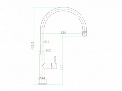 Zorg Смеситель для кухни "SZR-1371-19" – фотография-2