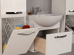 Акватон Мебель для ванной "Ария 50" коричневая – фотография-5