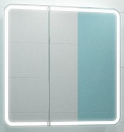 Misty Зеркало-шкаф для ванной Альфредо 80 – фотография-1