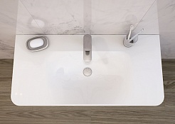 Am.Pm Мебель для ванной Sensation 80 L серый шелк – фотография-3