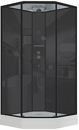 Timo Душевая кабина Premium ILMA 709 Black – фотография-1