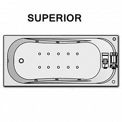 Kolpa San  Акриловая ванна String SUPERIOR 170х75 – фотография-4