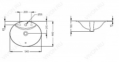 Ideal Standard Раковина Oceane W306301 – фотография-3