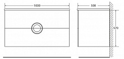 BelBagno Мебель для ванной ONDA 1000 Bianco Lucido – фотография-5