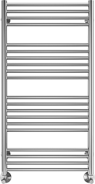 Terminus Полотенцесушитель водяной Аврора П20 500x1000 хром – фотография-1