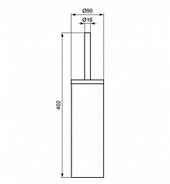 Ideal Standard Ершик IOM напольный – фотография-2