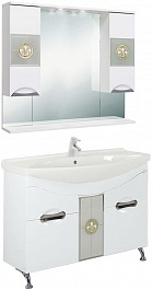 Onika Мебель для ванной Флорена 105 белая – фотография-1