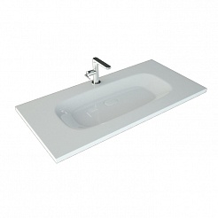 СанТа Мебель для ванной Калипсо 100 подвесная, свет – фотография-4