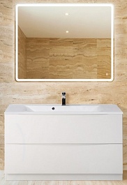 BelBagno Мебель для ванной напольная MARINO 1000 Bianco Lucido, TCH – фотография-1