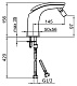 Webert Смеситель для биде Aria AI840102844081 Talco – фотография-6