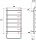 Point Полотенцесушитель электрический П6 500x800 PN08858 хром – картинка-6