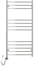 Domoterm Полотенцесушитель электрический Медея П12 (3-4-5) 500x1200 EL хром – фотография-1