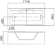 WeltWasser Акриловая ванна WW HB Gotleuba 170x80 WT с гидромассажем – картинка-6