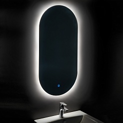 Акватон Мебель для ванной Марбл 60 подвесная слэйт/белая матовая – фотография-12
