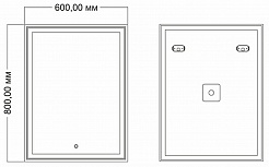 Mixline Зеркало Мелис 60 – фотография-3