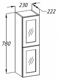 Opadiris Шкаф Мираж орех – фотография-2