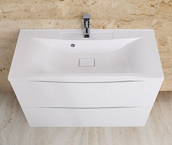 BelBagno Тумба с раковиной напольная MARINO 1200 Bianco Lucido – фотография-7