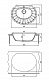 Florentina Мойка гранитная Гребешок коричневый – фотография-4