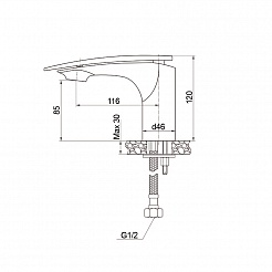 Raiber Смеситель для раковины Dunis R1201 – фотография-3