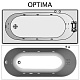 Kolpa San  Акриловая ванна Tamia OPTIMA 150 – фотография-8