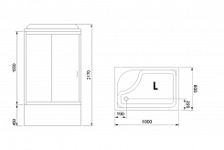 Royal Bath Душевая кабина RB 8100BP6-WC-CH-L – фотография-4