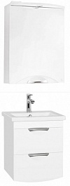 Style Line Зеркальный шкаф Жасмин-2 500/С Люкс белый – фотография-2