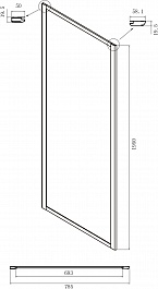 Ambassador  Душевой уголок Forsa 130x80 17021104NX-80NX – фотография-5