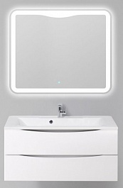 BelBagno Мебель для ванной MARINO 1000 Bianco Lucido – фотография-1