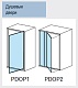 Ravak Душевая дверь в нишу PDOP2-120 Transparent, профиль блестящий – картинка-7