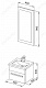 Aquanet Мебель для ванной Нота 40 лайт венге (231064) – картинка-6