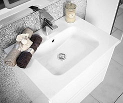 Акватон Мебель для ванной "Римини 60" белая – фотография-2