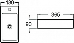 SantiLine Раковина 36.5 R SL-2010L белая – фотография-2