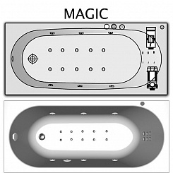 Kolpa San  Акриловая ванна Tamia MAGIC 150 – фотография-3