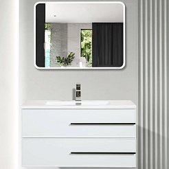 Parly Мебель для ванной Bella 100 подвесная белая – фотография-1