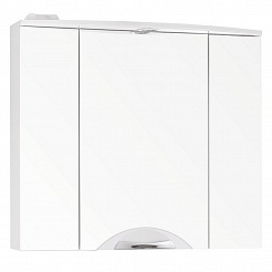 Style Line Зеркальный шкаф Жасмин-2 800/С Люкс белый – фотография-1