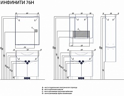 Акватон Мебель для ванной "Инфинити 76 H" белая – фотография-6