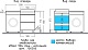 СанТа Тумба с раковиной под стиральную машину Марс 120 L 2 ящика белая – фотография-22
