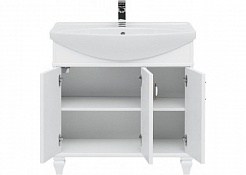 Aquanet Комплект мебели Валенса NEW 85 белый – фотография-8